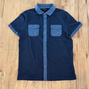 Banana Republic Blue Casual Shirt